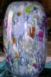peinture sur porcelaine-decoluc-vase en lustre